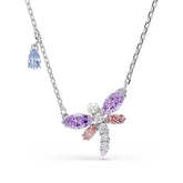 Swarovski x Ariana Grande Dragonfly kaulakoru kristalleilla ja vaalealla helmellä, 5737383