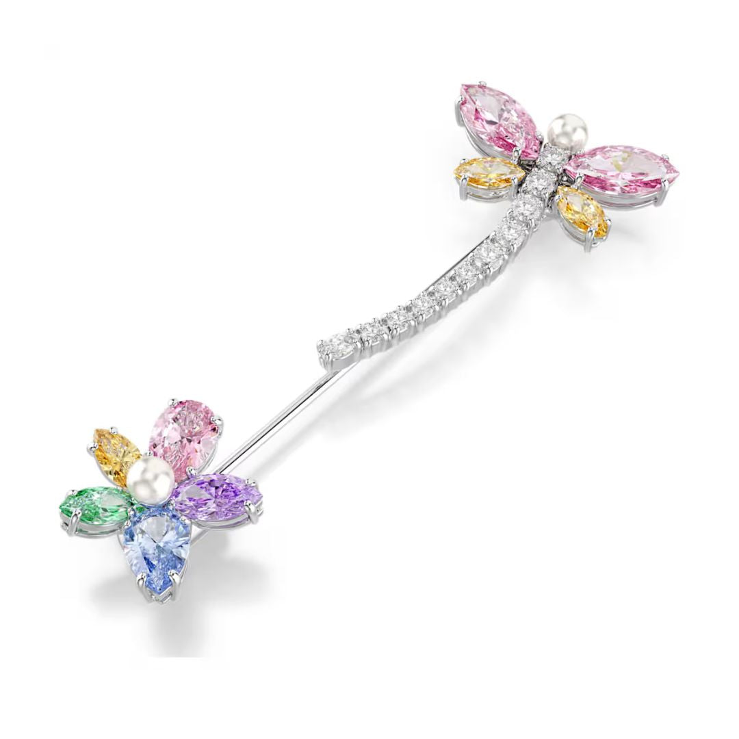 Swarovski x Ariana Grande Dragonfly rintakoru monivärisillä kristalleilla, 5737428