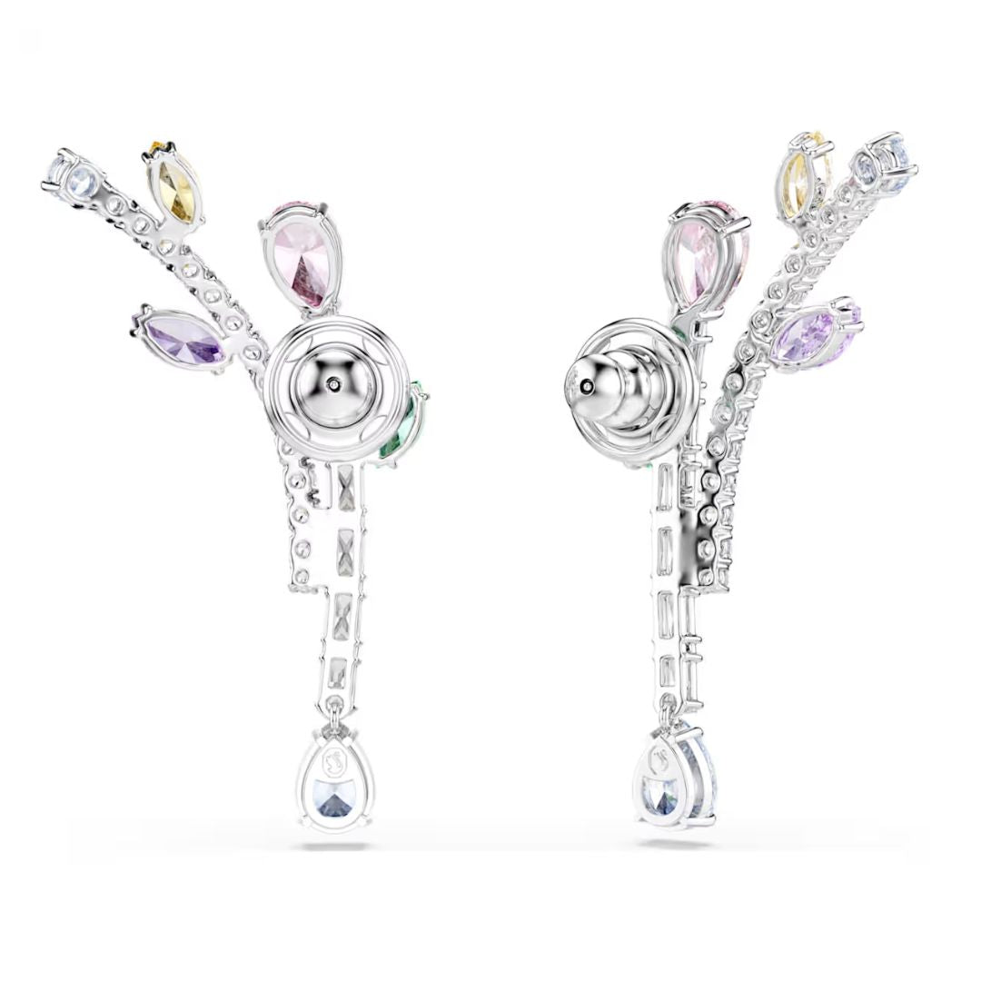 Swarovski x Ariana Grande nappikorvakorut monivärisillä kristalleilla, 5737426