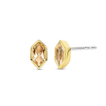 TI SENTO Milano korvakorut, keltakullattua hopeaa ja kristallit, 7944NU