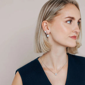 TI SENTO kaulakoru, hopeaa ja zirkonit 34104ZI/42