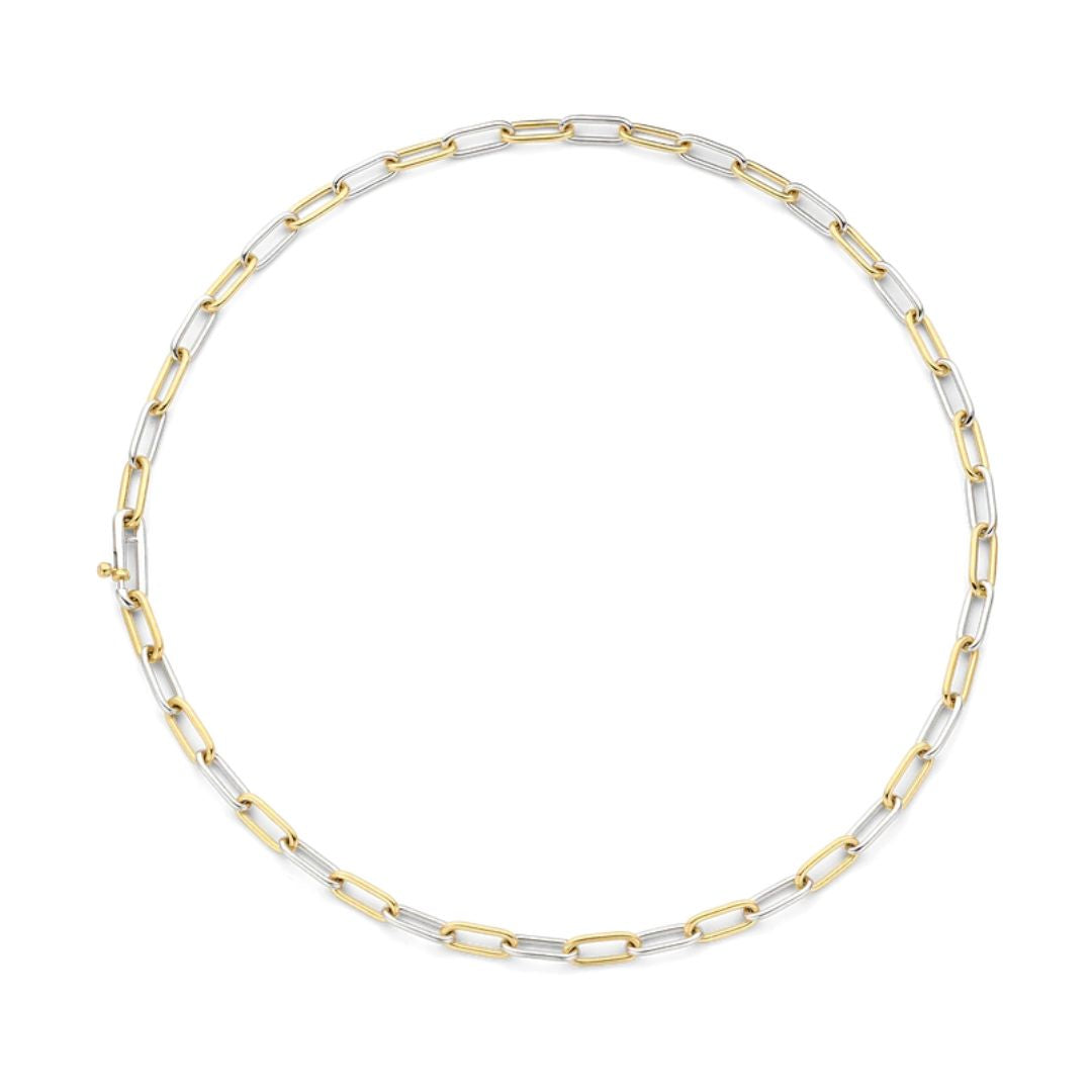 TI SENTO kaulakoru, keltakullattua hopeaa, 3947BI/48