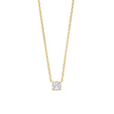 TI SENTO kaulakoru, keltakullattua hopeaa ja zirkoni, 3894ZY/42