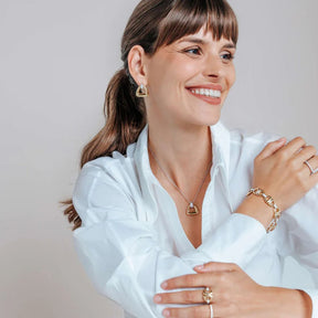 TI SENTO korvakorut, keltakullattua hopeaa ja zirkonit, 78034ZY