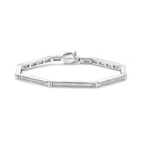 TI SENTO rannekoru, hopeaa ja zirkoneja, 23079ZI