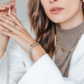 TI SENTO rannekoru, keltakullattua hopeaa, 2936BI