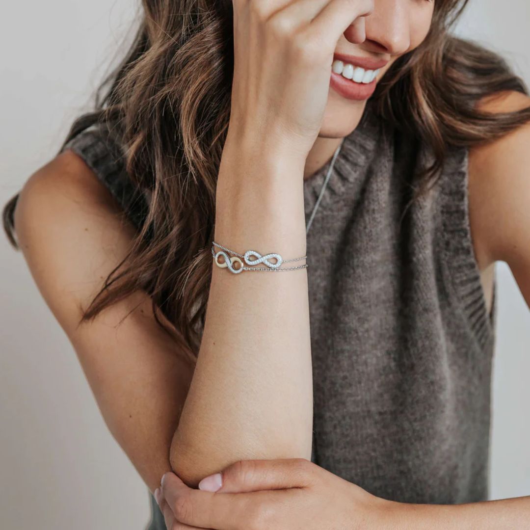 TI SENTO rannekoru, keltakullattua hopeaa ja zirkonit, 2823ZY