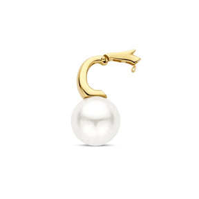 TI SENTO riipus, keltakullattua hopeaa ja valkoinen helmi, 6855YP