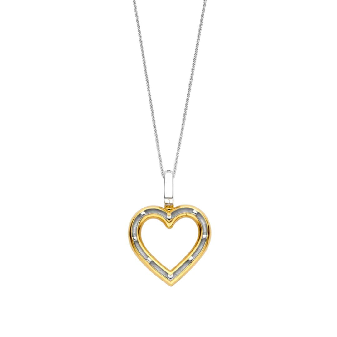 TI SENTO riipus, keltakullattua hopeaa ja zirkonit, 6858ZY