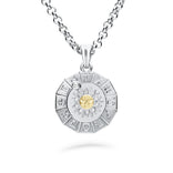 Timanttiriipus, aurinko-horoskooppi 0,14ct, iso, valkokulta