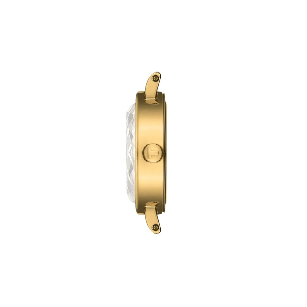 Tissot Lovely Round T1400093637100 rannekello, pinnoitettu 19,5 mm kuori
