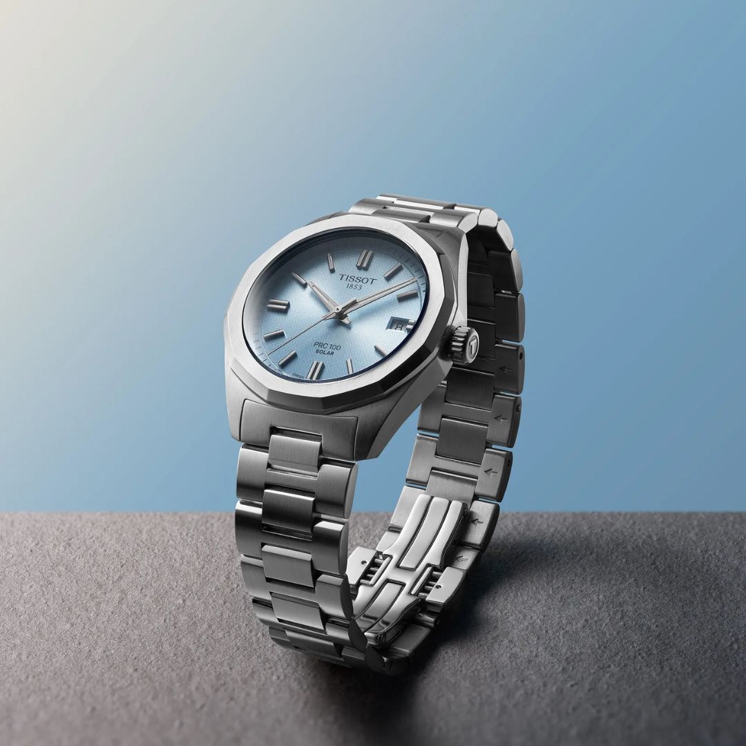 Tissot PRC 100 Solar Quartz, 34 mm, T1518221135100 rannekello