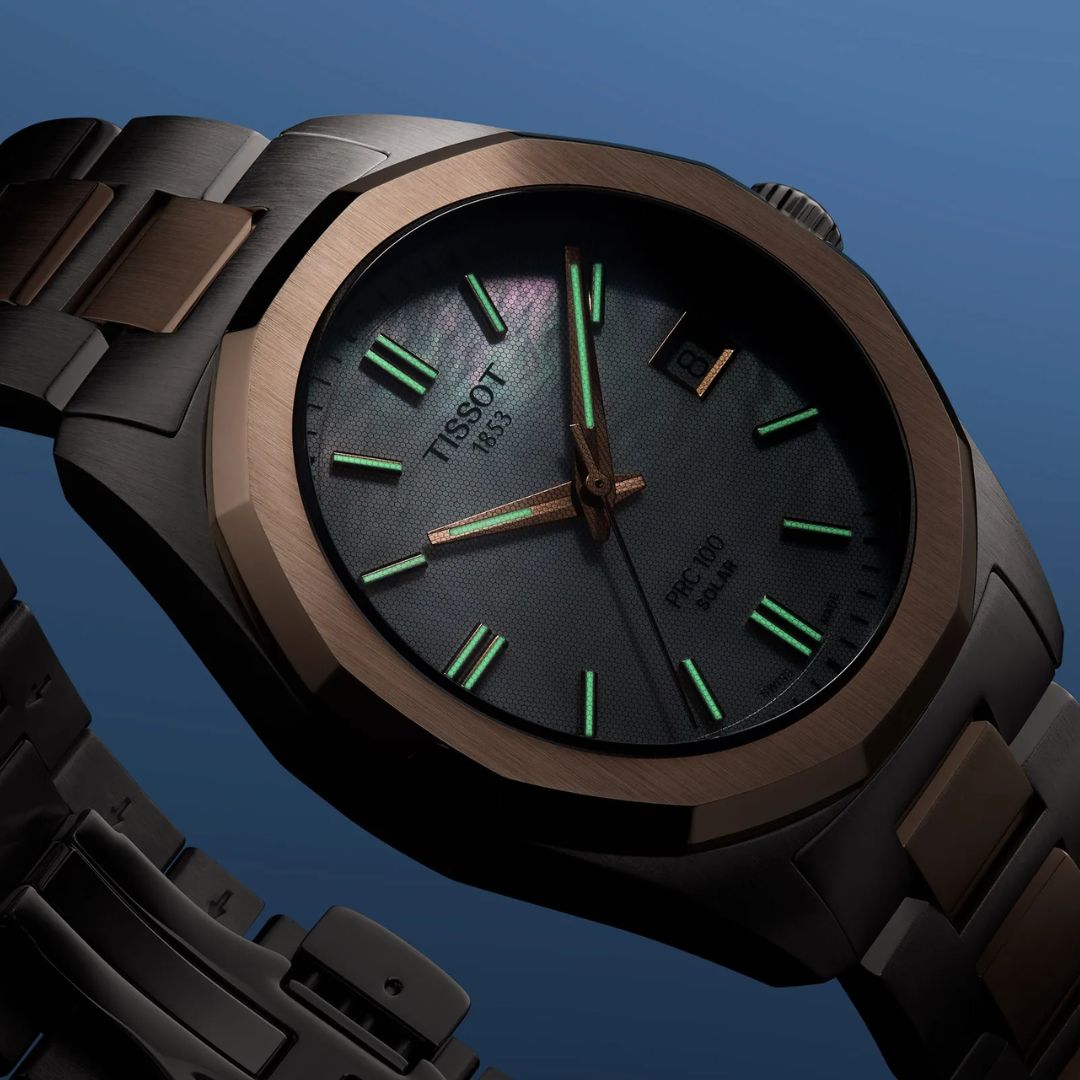 Tissot PRC 100 Solar Quartz, 34 mm, T1518222211100 rannekello