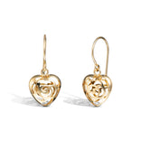 Vittoria korvakorut, keltakultaa