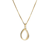 Vittoria pisarariipus zirkoneilla, keltakultaa