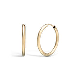 Vittoria rengaskorvakorut, 13 mm, keltakultaa