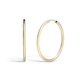 Vittoria rengaskorvakorut, 30 mm, keltakultaa