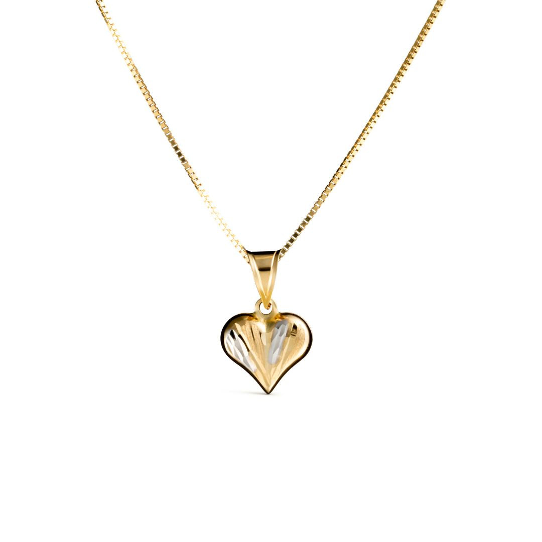 Vittoria sydänriipus, keltakultaa