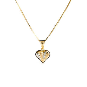 Vittoria sydänriipus, keltakultaa