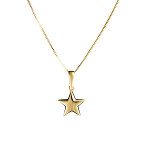 Vittoria Star Pendant, Yellow Gold