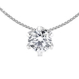 Silván Solitaire timanttiriipus 1,00ct, 14K valkokultaa, Silván timanttikorut - Silván - Laatukoru