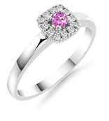 Silván Kummit timanttisormus 0,11ct, 14K valkokultaa, Silván timanttikorut - Silván - Laatukoru