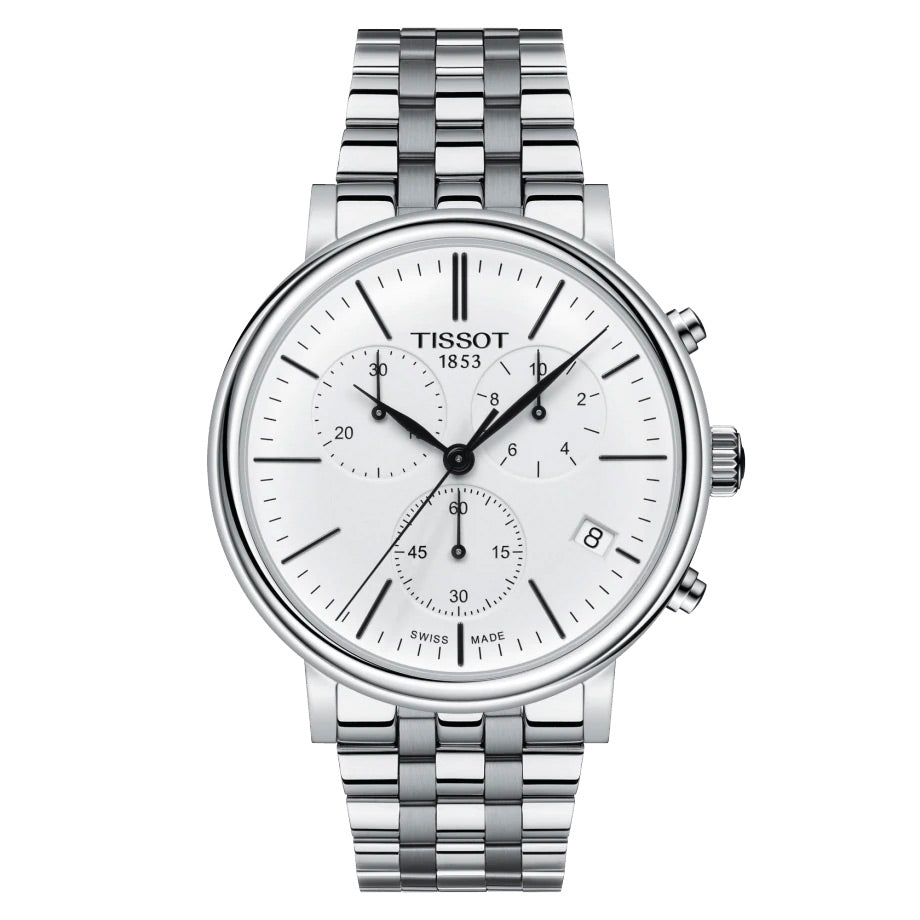 Tissot Carson Premium Cronograph T122.417.11.011.00, miesten rannekello - Tissot - Laatukoru