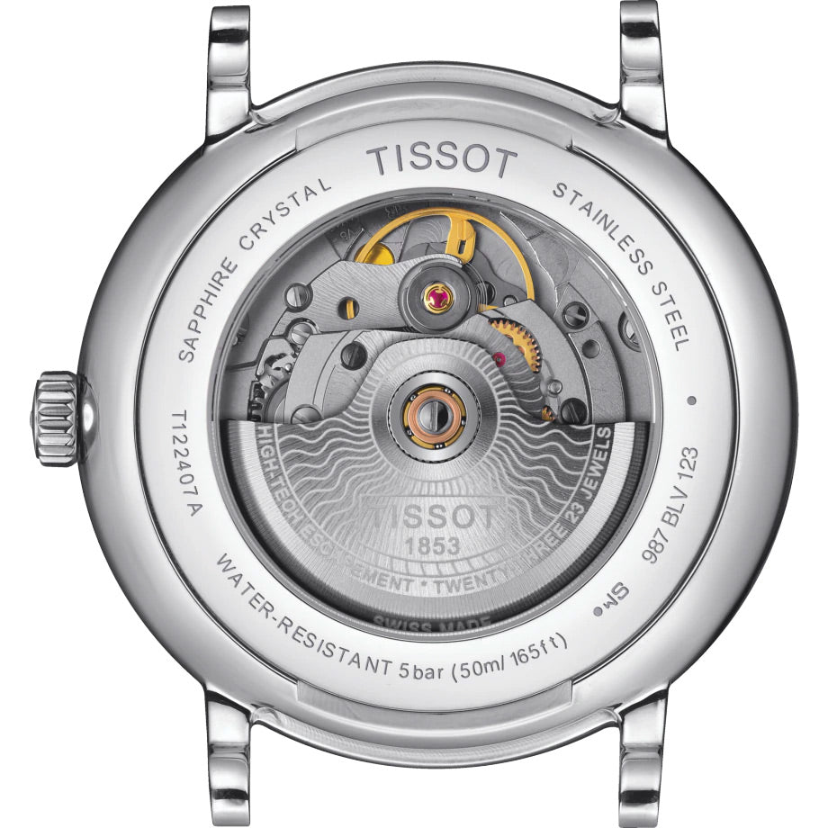 Tissot Carson Premium Powermatic 80 T122.407.22.031.00, miesten rannekello - Tissot - Laatukoru