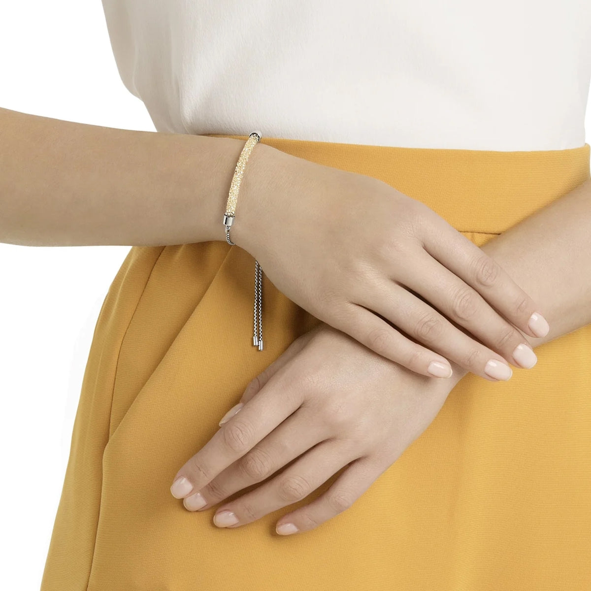 Swarovski Long beach kristallirannekoru, kullan värinen - Swarovski - Laatukoru