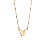 Efva Attling Little miss butterfly kaulakoru, keltakultaa