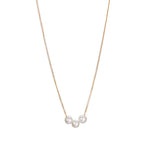 Efva Attling My little pearl kaulakoru, keltakultaa makeanvedenhelmillä