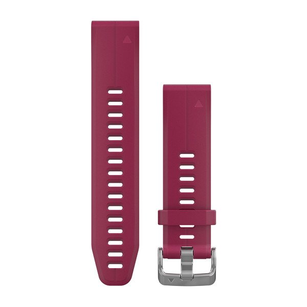Garmin QuickFit 20mm ranneke, Kirsikanpunainen silikoni 010-12739-05 - Garmin - Laatukoru