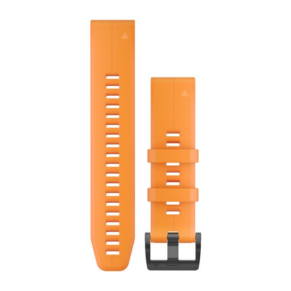 Garmin QuickFit 22mm ranneke, Kirkas oranssi silikoni 010-12740-04 - Garmin - Laatukoru