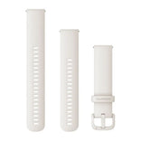 Garmin Quick release -silikoniranneke 20mm, pikakiinnitys, norsunluunvalkoinen, 010-12924-80