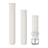 Garmin Quick release -silikoniranneke 20mm, pikakiinnitys, norsunluunvalkoinen, 010-12932-54