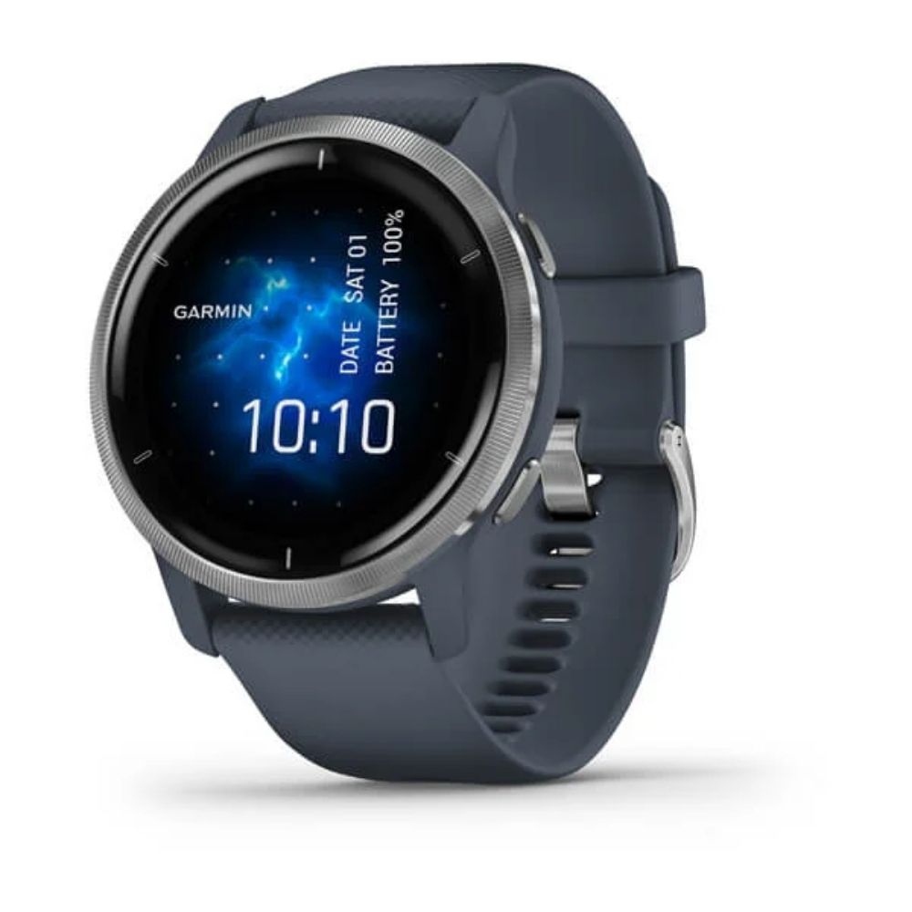 Garmin Venu 2 Granite Blue, Amoled GPS Smart Watch 010-02430-10