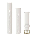 Garmin norsunluunvalkoinen Quick release -silikoniranneke 20mm, pikakiinnitys, 010-12932-53