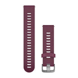 Garmin punainen Quick release -silikoniranneke 20mm, pikakiinnitys, 010-11251-1W