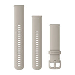 Garmin vaaleanharmaa Quick release -silikoniranneke 20mm, pikakiinnitys, 010-13021-07