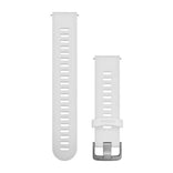 Garmin valkoinen Quick release -silikoniranneke 20mm, pikakiinnitys, 010-11251-1P