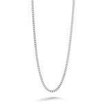 Hopeinen panssaririipusketju, paksuus 1,4mm - Laatukoru - Laatukoru