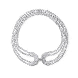Kalevala Maiden of the North necklace short, silver, Kalevala Originals