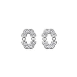 Kalevala Maiden of the North small earrings, silver, Kalevala Originals