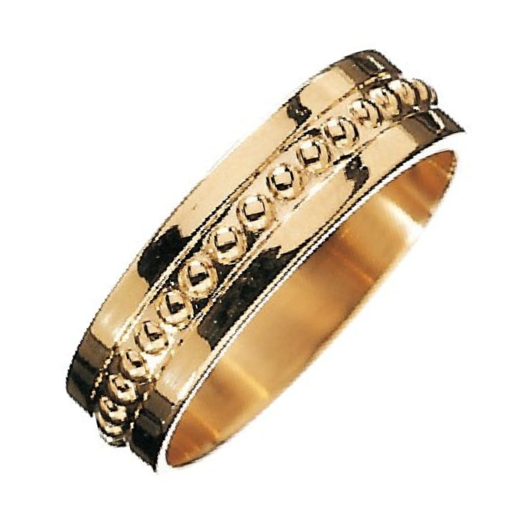 Kalevala Path ring, yellow gold, Kalevala Originals