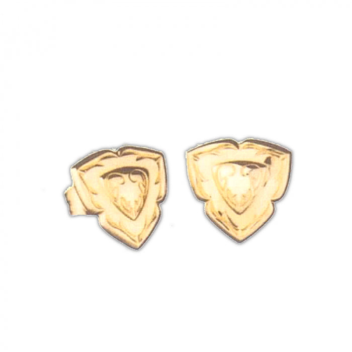 Kalevala Venla yellow gold earrings