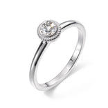 Kalevala Valittu sormus, 14K valkokultaa, 0,25ct, Kalevala Love, 541000002D