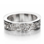 Lumoava Kiara sormus, valkokulta