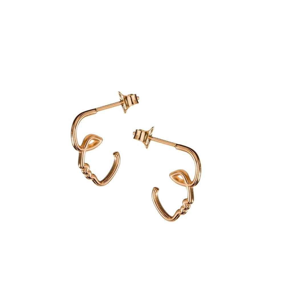 Lumoava Unique earrings, yellow gold
