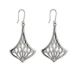 Lumoava Valtiatar korvakorut, hopeaa