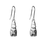 Lumoava x Moomin, Muumimamma korvakorut, hopeaa